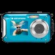AgfaPhoto Realishot WP8000 Waterproof Digital Camera, 16GB Card & Pouch